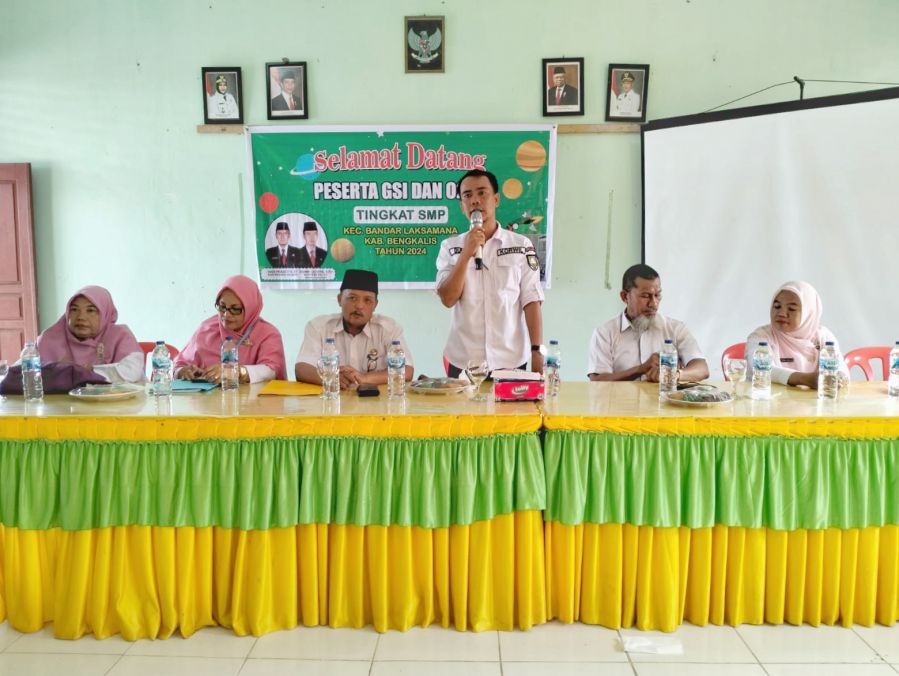 Korwil Pendidikan Bukit Batu dan Bandar Laksamana Buka Seleksi O2SN Tingkat Kecamatan Banlak